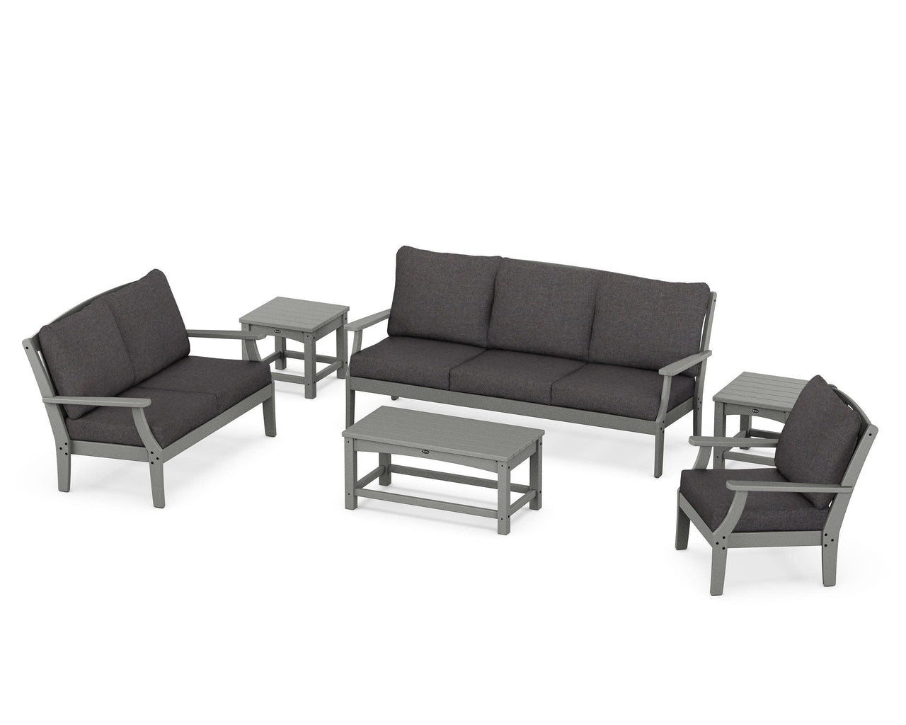 Trex Yacht Club 6-Piece Deep Seating Set