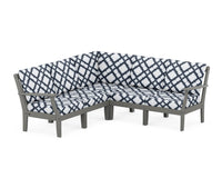 Thumbnail for Trex Yacht Club Modular 5-Piece Deep Seating Set