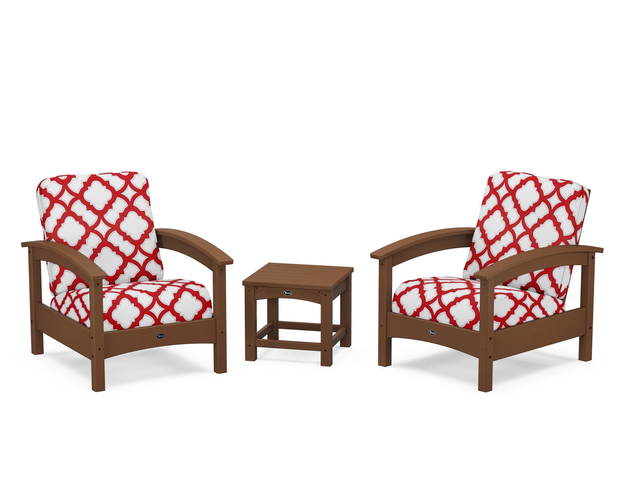 Trex Rockport Club 3-Piece Deep Seating Conversation Set