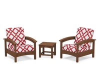 Thumbnail for Trex Rockport Club 3-Piece Deep Seating Conversation Set