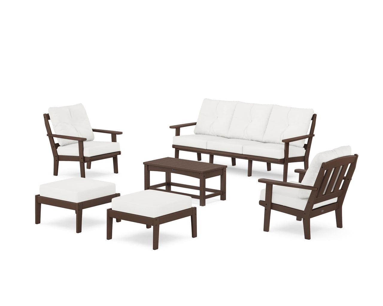 Trex Cape Cod 6-Piece Lounge Sofa Set