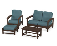 Thumbnail for Trex Rockport 4-Piece Deep Seating Conversation Group