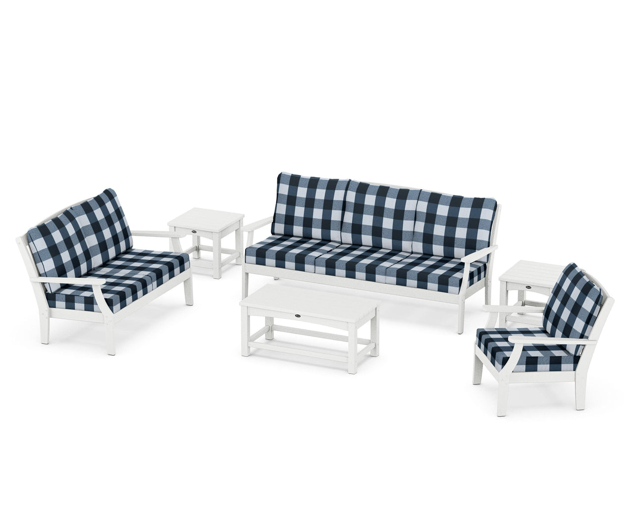 Trex Yacht Club 6-Piece Deep Seating Set