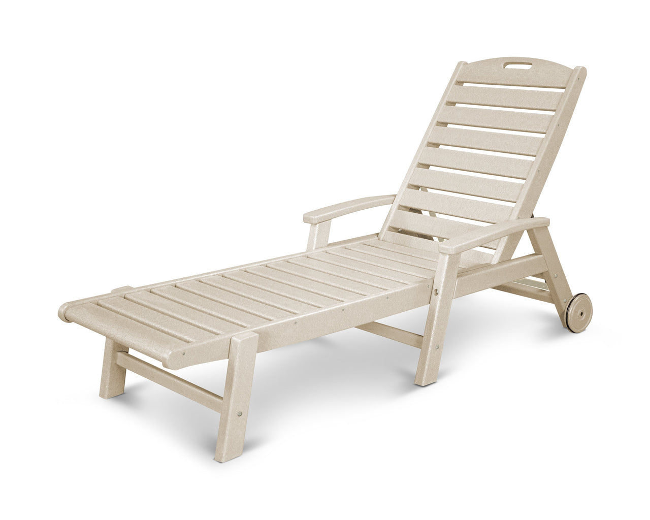 Trex Yacht Club Wheeled Chaise - Sand Castle