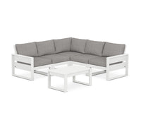 Thumbnail for Trex Eastport 6-Piece Deep Seating Sectional + Coffee Table Set