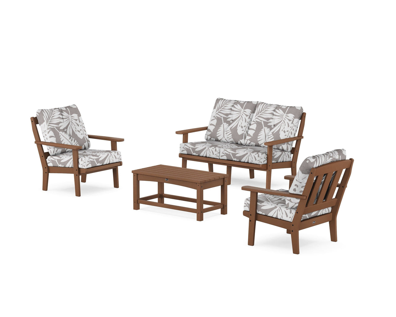 Trex Cape Cod 4-Piece Deep Seating Set with Loveseat