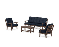 Thumbnail for Trex Cape Cod 4-Piece Deep Seating Set with Sofa
