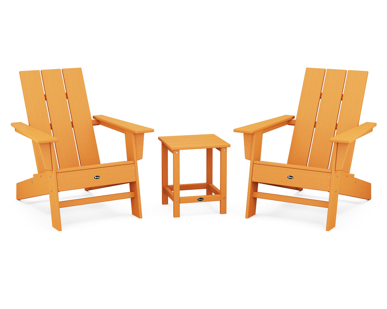 Trex Eastport 3-Piece Modern Adirondack Set