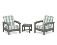 Thumbnail for Trex Rockport Club 3-Piece Deep Seating Conversation Set