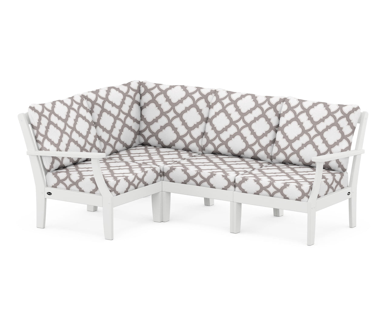 Trex Yacht Club Modular 4-Piece Deep Seating Set