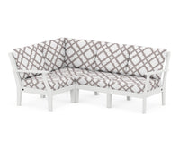 Thumbnail for Trex Yacht Club Modular 4-Piece Deep Seating Set