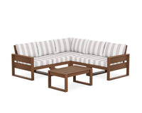 Thumbnail for Trex Eastport 6-Piece Deep Seating Sectional + Coffee Table Set