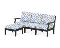 Thumbnail for Trex Yacht Club Modular 4-Piece Deep Seating Set with Ottoman