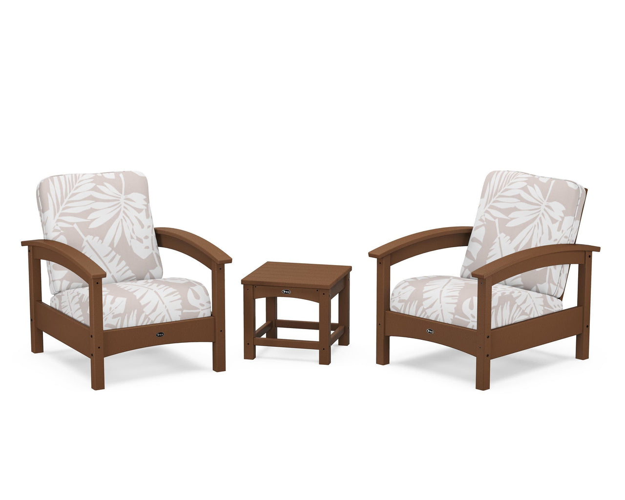 Trex Rockport Club 3-Piece Deep Seating Conversation Set