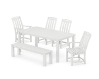 Thumbnail for Trex Yacht Club 6-Piece Parsons Dining Set with Bench