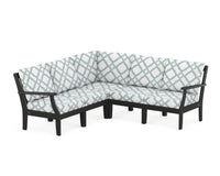 Thumbnail for Trex Yacht Club Modular 5-Piece Deep Seating Set