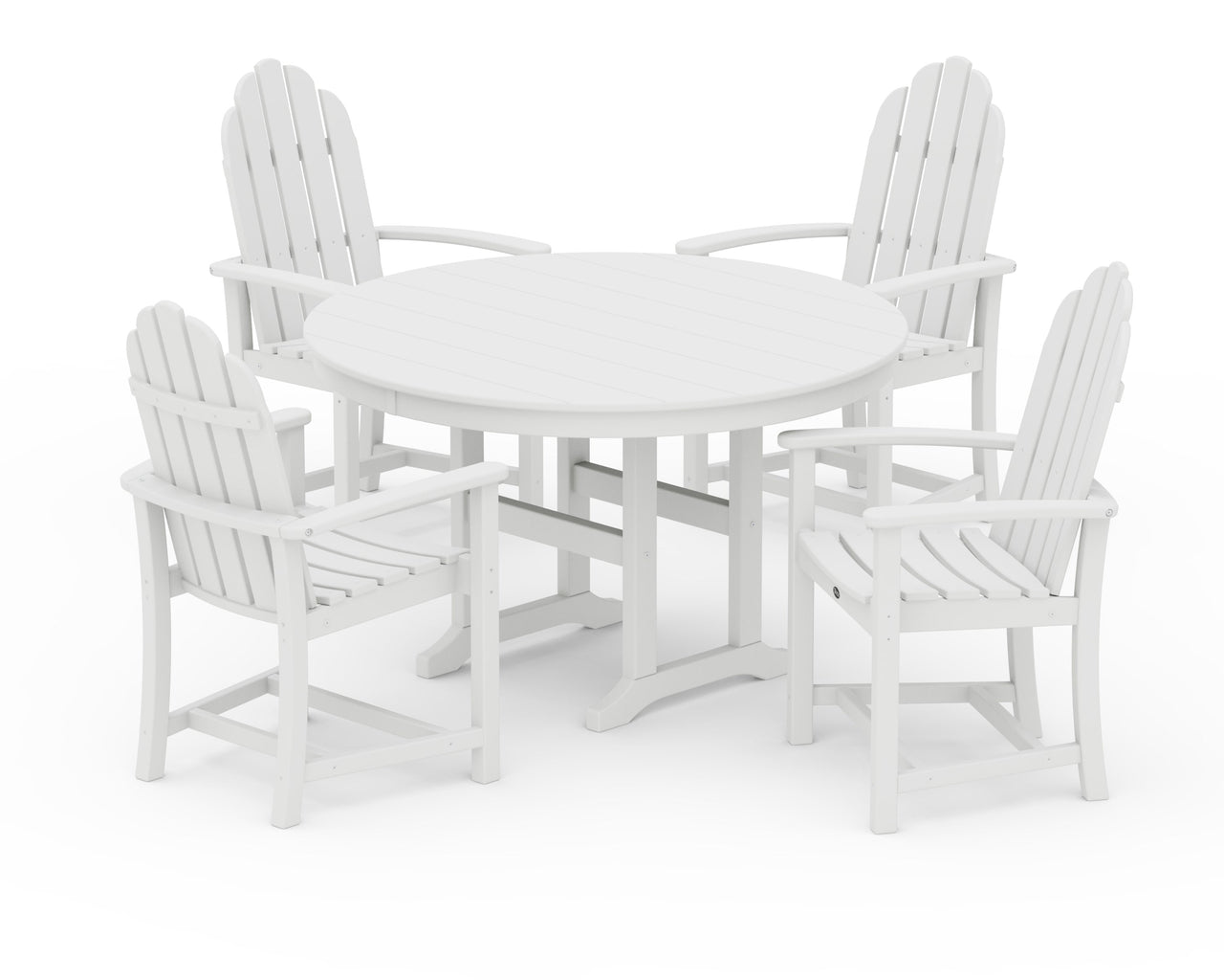 Trex Cape Cod 5-Piece Round Dining Set