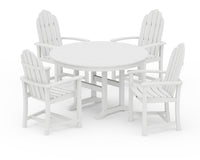 Thumbnail for Trex Cape Cod 5-Piece Round Dining Set