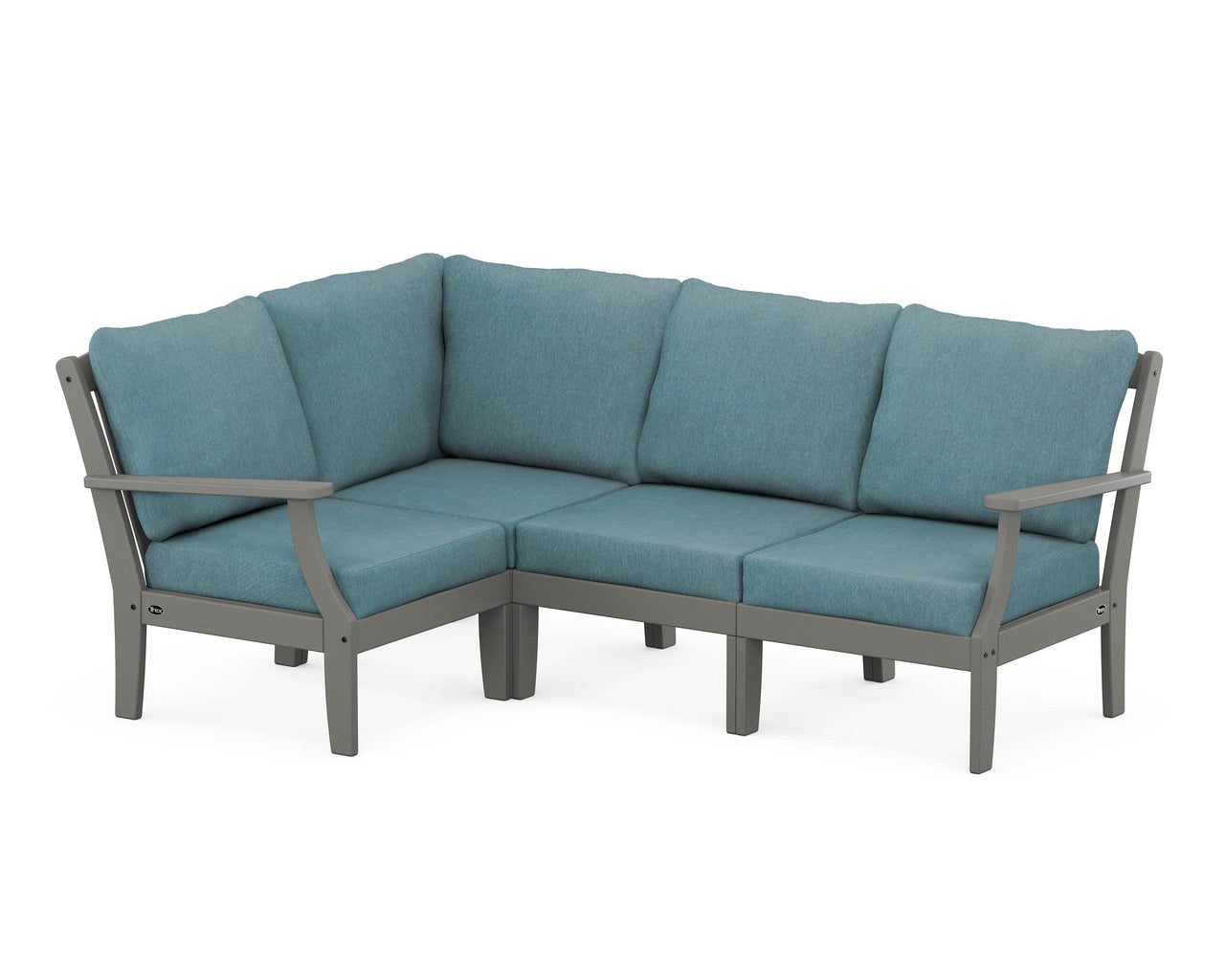 Trex Yacht Club Modular 4-Piece Deep Seating Set
