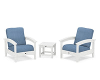 Thumbnail for Trex Rockport Club 3-Piece Deep Seating Conversation Set