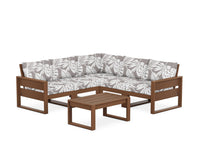 Thumbnail for Trex Eastport 6-Piece Deep Seating Sectional + Coffee Table Set