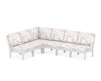 Thumbnail for Trex Yacht Club Modular 6-Piece Deep Seating Set