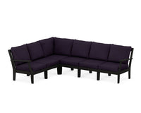 Thumbnail for Trex Yacht Club Modular 6-Piece Deep Seating Set