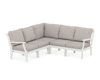 Thumbnail for Trex Yacht Club Modular 5-Piece Deep Seating Set