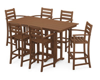 Thumbnail for Trex Monterey Bay 7-Piece Farmhouse Arm Chair Bar Set