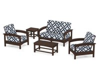 Thumbnail for Trex Rockport Club 6-Piece Deep Seating Conversation Set