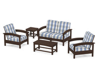 Thumbnail for Trex Rockport Club 6-Piece Deep Seating Conversation Set