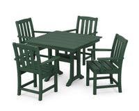 Thumbnail for Trex Cape Cod 5-Piece Farmhouse Dining Set with Trestle Legs