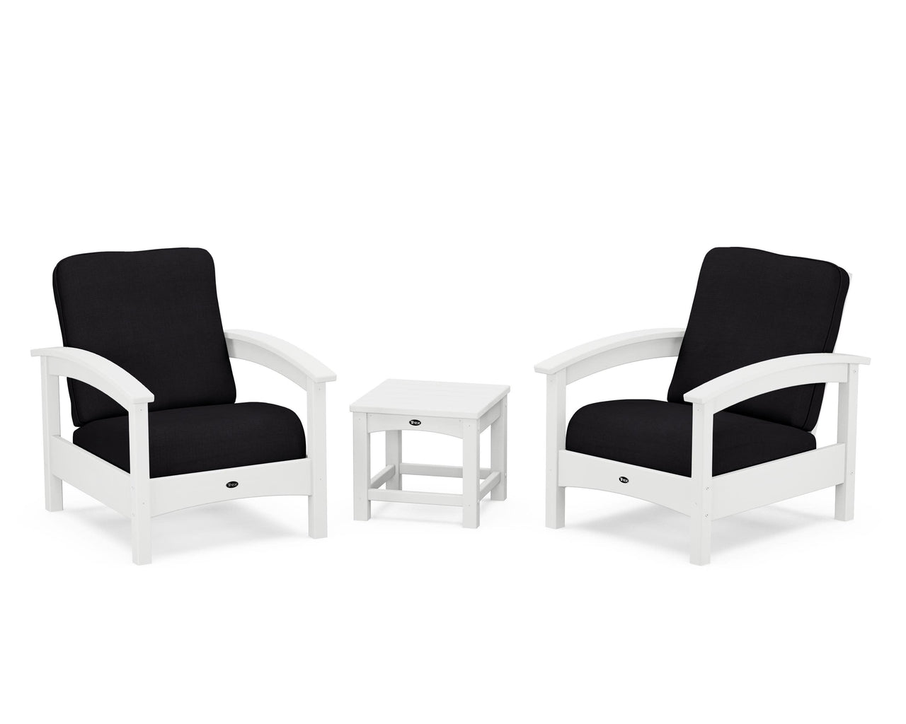 Trex Rockport Club 3-Piece Deep Seating Conversation Set