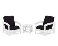 Thumbnail for Trex Rockport Club 3-Piece Deep Seating Conversation Set
