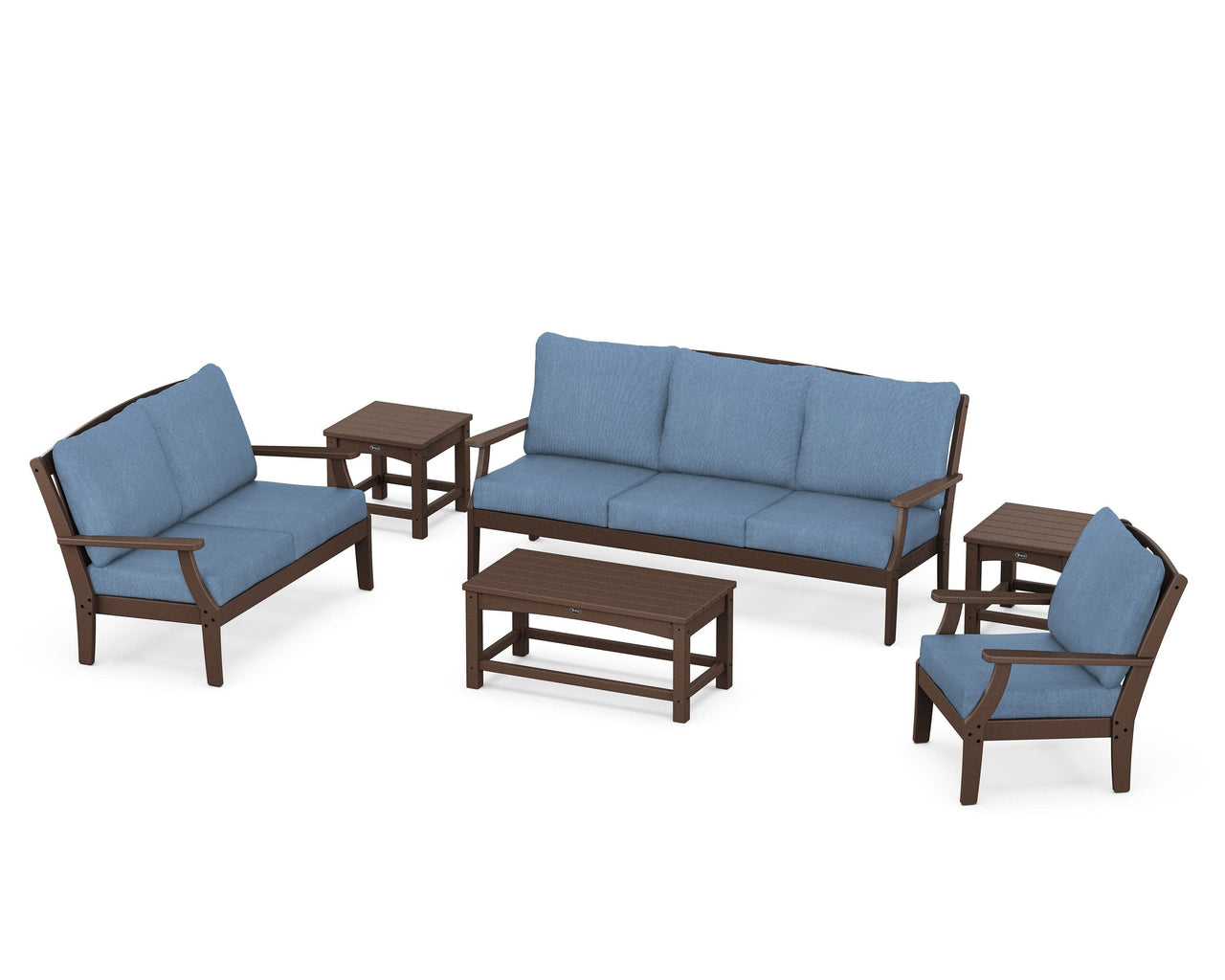 Trex Yacht Club 6-Piece Deep Seating Set