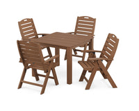 Thumbnail for Trex Yacht Club Highback Chair 5-Piece Parsons Dining Set