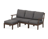 Thumbnail for Trex Yacht Club Modular 4-Piece Deep Seating Set with Ottoman