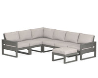 Thumbnail for Trex Eastport 6-Piece Sectional with Ottoman