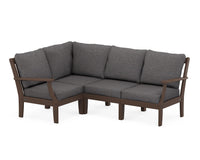 Thumbnail for Trex Yacht Club Modular 4-Piece Deep Seating Set