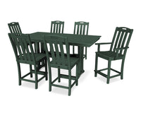 Thumbnail for Trex Yacht Club 7-Piece Farmhouse Trestle Counter Set