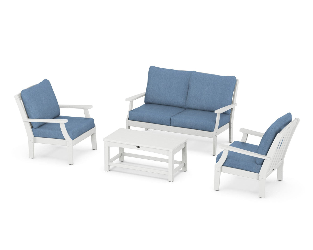 Trex Yacht Club 4-Piece Deep Seating Chair Set