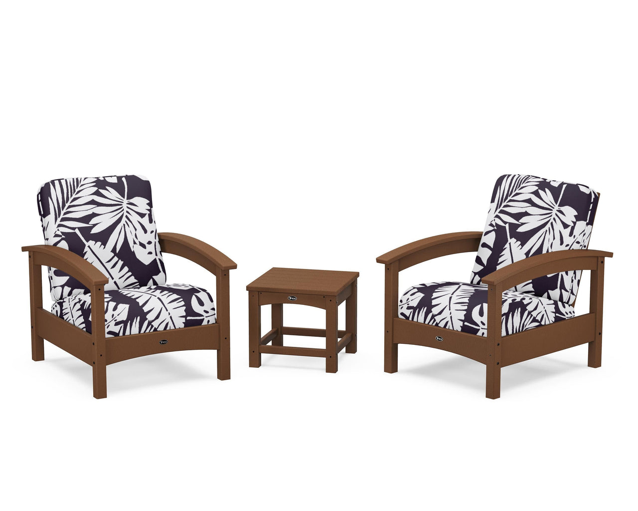Trex Rockport Club 3-Piece Deep Seating Conversation Set