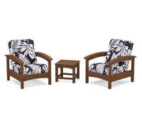 Thumbnail for Trex Rockport Club 3-Piece Deep Seating Conversation Set