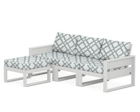 Thumbnail for Trex Eastport 4- Piece Sectional with Ottoman