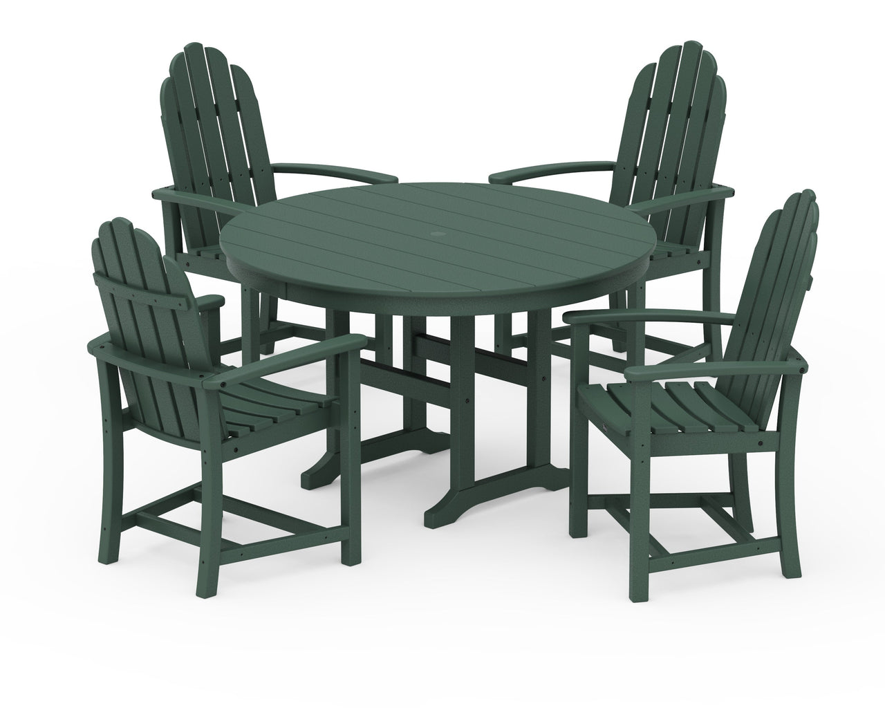 Trex Cape Cod 5-Piece Round Dining Set