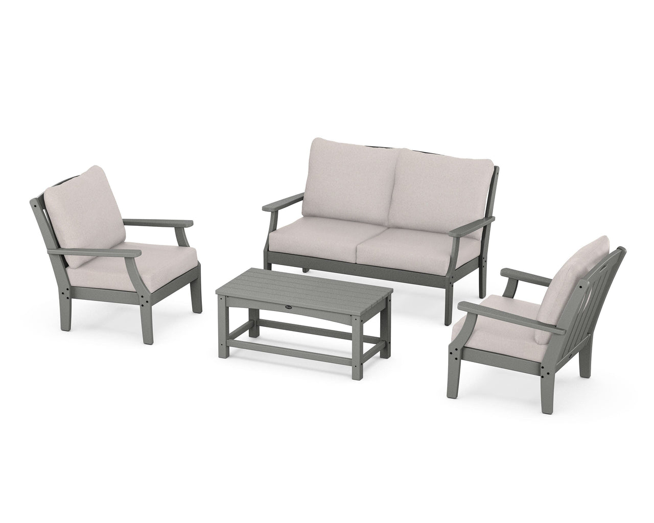 Trex Yacht Club 4-Piece Deep Seating Chair Set