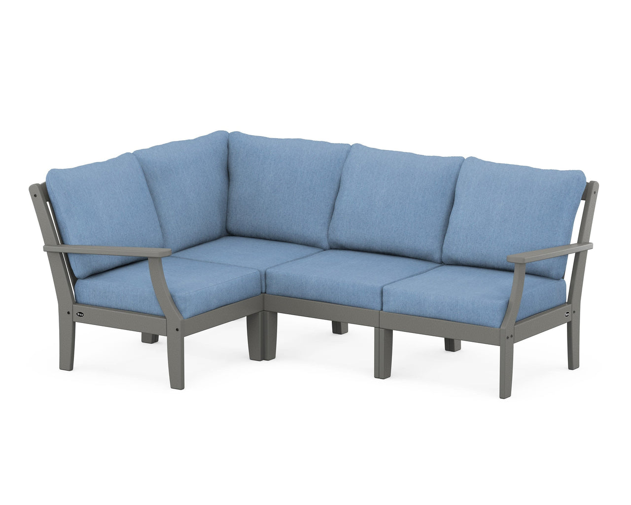 Trex Yacht Club Modular 4-Piece Deep Seating Set