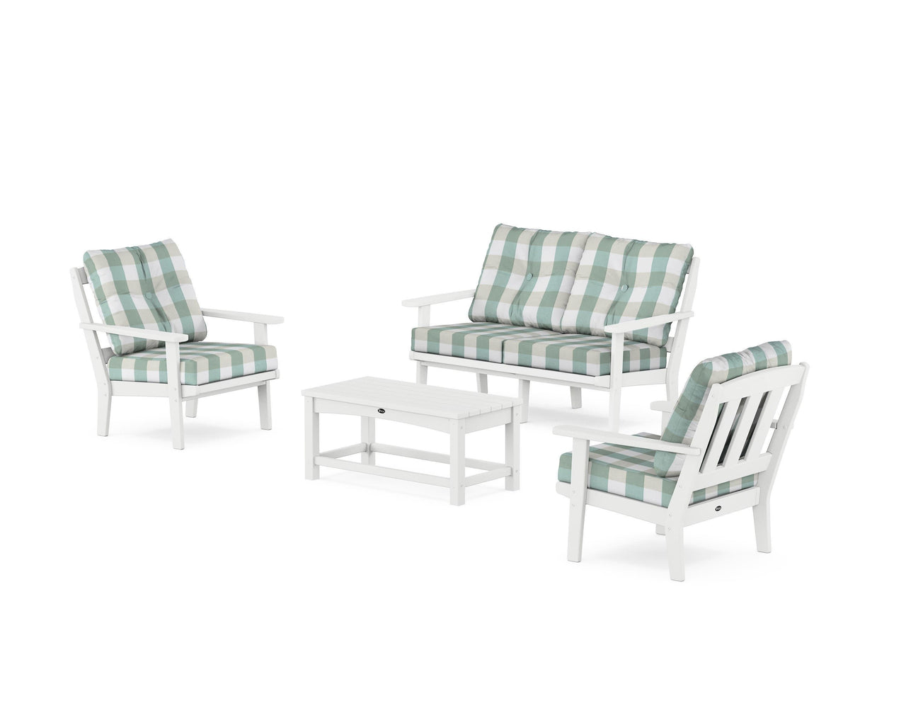 Trex Cape Cod 4-Piece Deep Seating Set with Loveseat