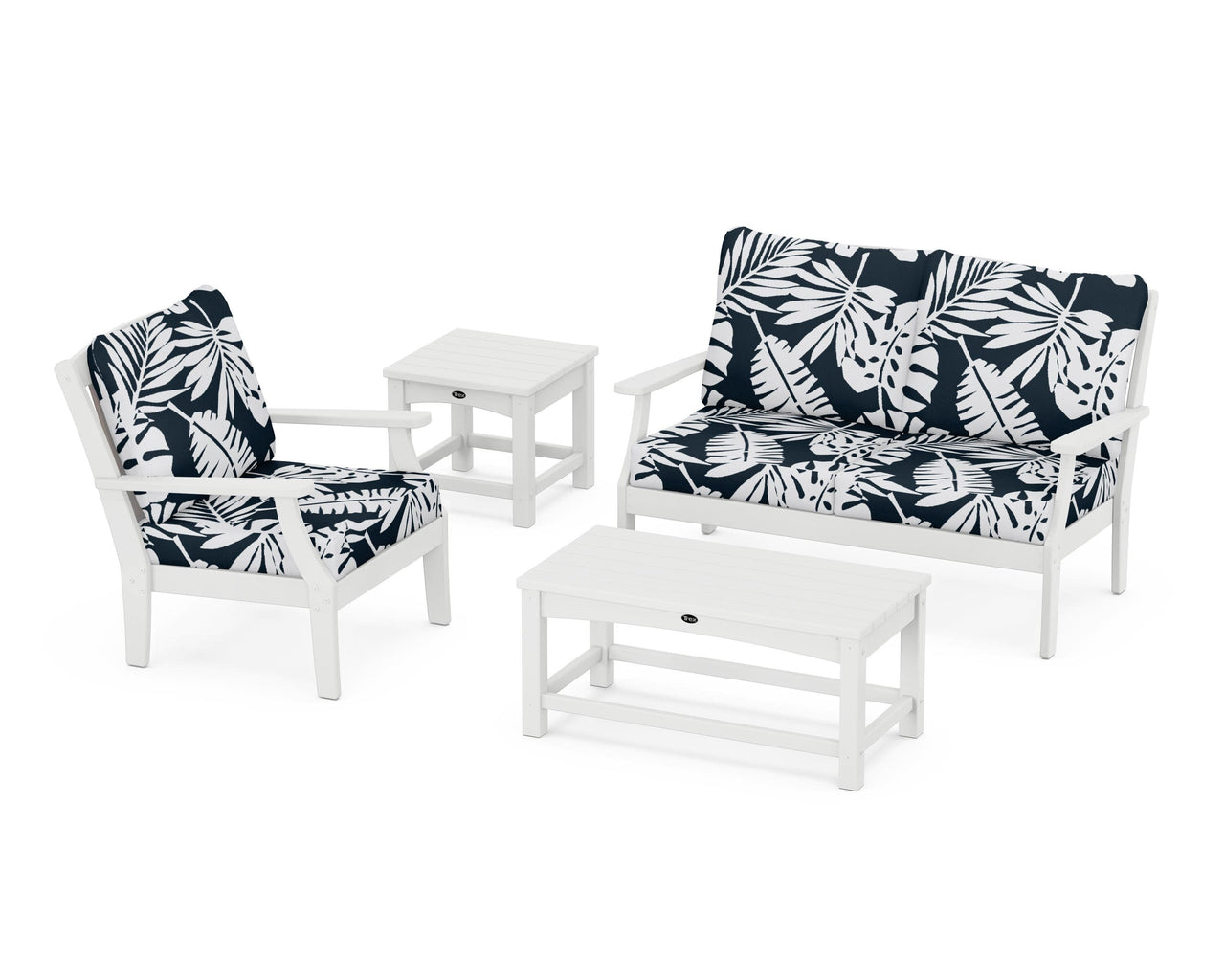 Trex Yacht Club 4-Piece Deep Seating Set