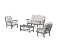 Thumbnail for Trex Cape Cod 4-Piece Deep Seating Set with Loveseat